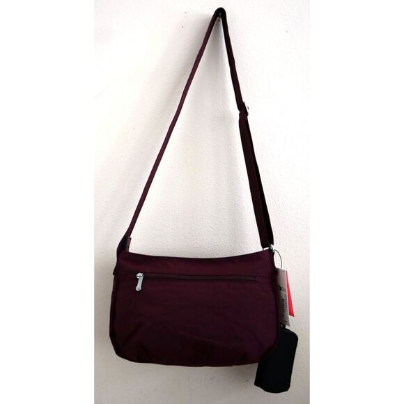 Kipling KIB7V9-1EJ Women's O/S Dark Plum/Black Syro Set Crossbody Bag - Picture 16 of 16